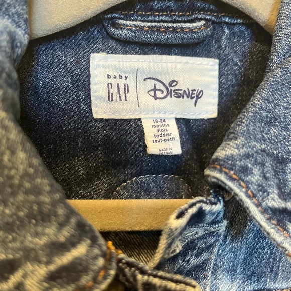 babyGap | Disney Mickey Mouse Icon Denim Jacket 18-24 months - Picture 5 of 6